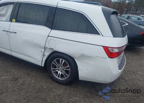 2012 Honda Odyssey Ex-L из США, поврежденный, VIN 5FNRL5H62CB032362